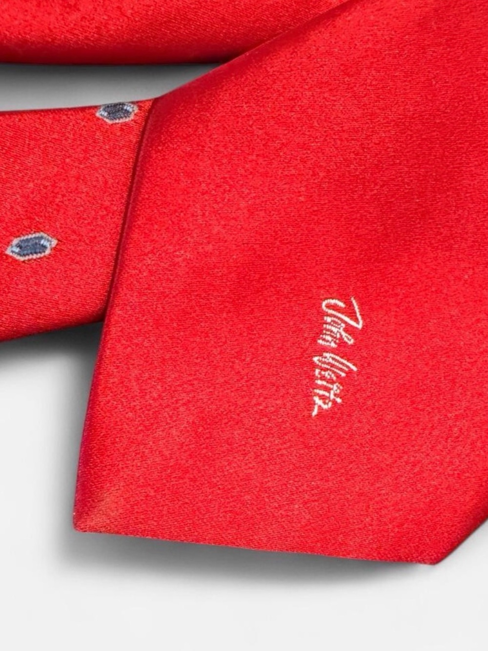 Classic Red Silk Tie by John Weitz